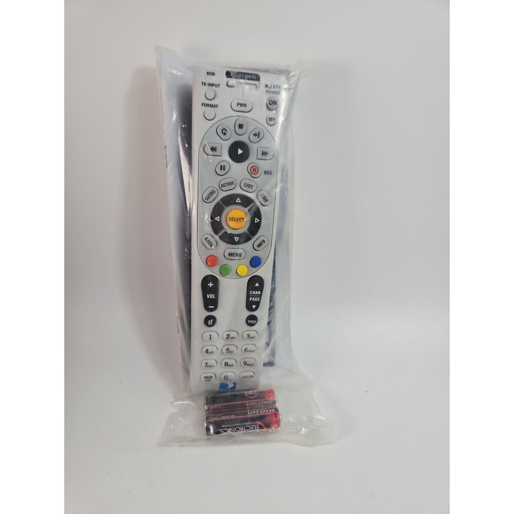 Big DIRECTV RC66RX RF-XMP R, H/HR & Above Universal Remote Control New Direct TV